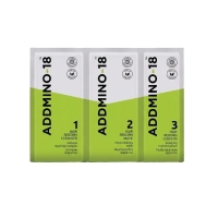 Addmino-18 Retail Kit – Natychmiastowa odbudowa włosów zniszczonych | Zestaw 10 ml + 10 ml + 5 ml Addmino-18 Retail Kit – Natychmiastowa odbudowa włosów zniszczonych | Zestaw 10 ml + 10 ml + 5 ml
